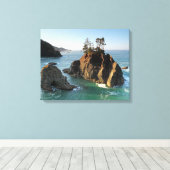 Seastack, Samuel Boardman State Park, Brookings, Leinwanddruck (Insitu (Holzboden))