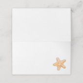 Seastar Aquarellkunst Platzkarten (Außenseite Aufgefaltet)