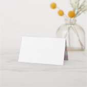 Seastar Aquarellkunst Rosa Gast Platzkarte (Rückseite)