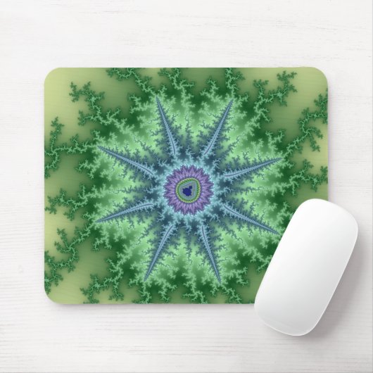 Seastar - Fraktal Mousepad (Mit Mouse)