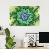Seastar - Fraktal Poster (Heimbüro)