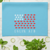 Seastars u. Streik Eagles - Eglin AFB Tuch (Gefaltet)