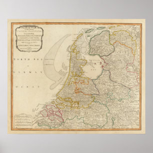 Seat der Krieg vereinigten Provinzen Poster