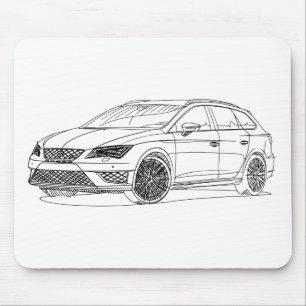 Seat LeonST Cupra 2015 Mousepad