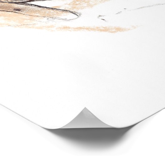 Seated Caracal 2009 Poster (Ecke)