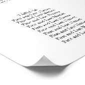 Seating Chart Gold Geometric Yellow Floral Wed 200 Poster (Ecke)