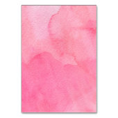 Seating Chart Pink Balloon Eucalyptus Elephant  Tischnummer (Rückseite)