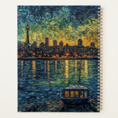 Seatle Space Needle im van-Gogh-Stil Planer (Rückseite)