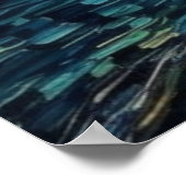 Seatle Space Needle im van-Gogh-Stil Poster (Ecke)