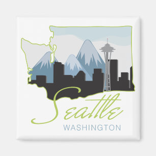 Seatle Washington Magnet