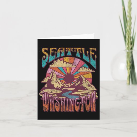 Seattle 1 karte (Vorderseite)