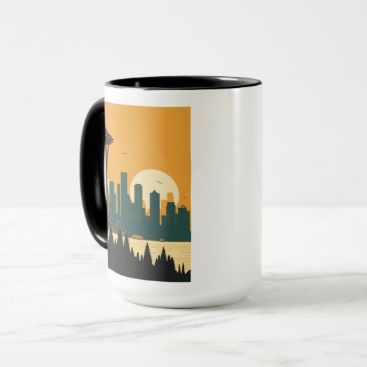 SEATTLE 1 Tasse (Vorderseite Links)