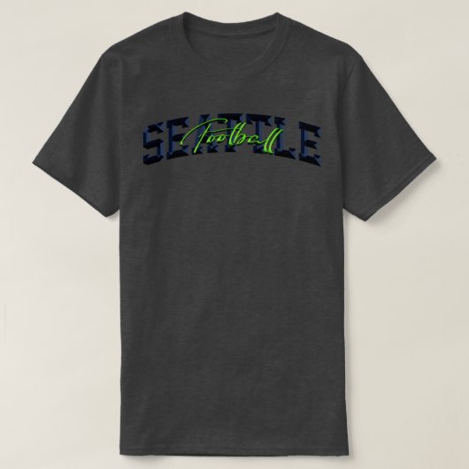 Seattle 3D Chrome T-Shirt (Design vorne)