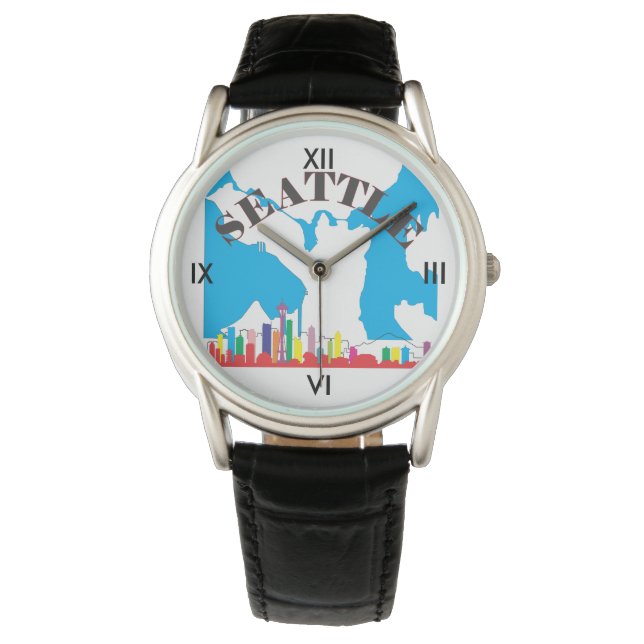 Seattle Armbanduhr (Vorderseite)