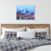 Seattle at Dawn Leinwanddruck (Insitu (Schlafzimmer))