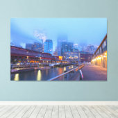 Seattle at Dawn Leinwanddruck (Insitu (Holzboden))