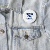 Seattle Baseball Athletic Vintage Sportteam Fan Button (Beispiel)