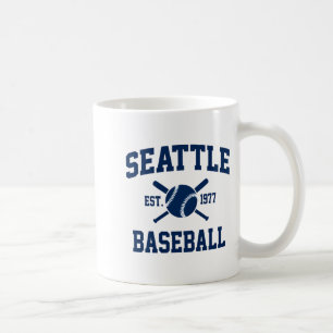 Seattle Baseball Athletic Vintage Sportteam Fan  Kaffeetasse