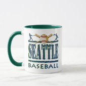 Seattle-Baseball Tasse (Links)
