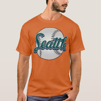 Seattle Baseball Vintag Baseball Teamgeschenk T-Shirt