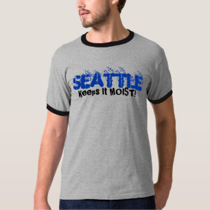 Seattle behält es feucht T-Shirt