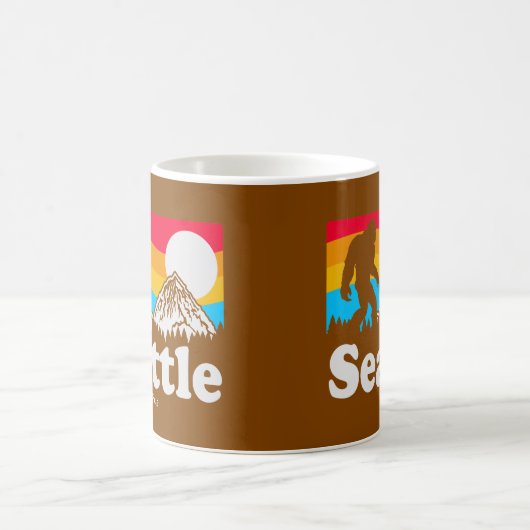 Seattle Big Foot/Sasquatch Personalisiert Kaffeetasse (Mittel)