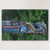 Seattle Bird Totem Pole Puzzle (Horizontal)