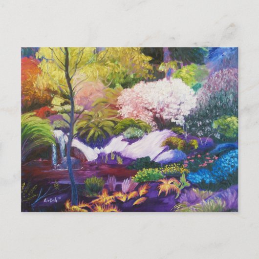 Seattle Botanical Garden Postcard Postkarte (Vorderseite)