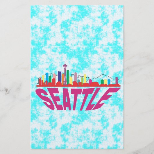 Seattle Briefpapier (Vorderseite)