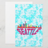 Seattle Briefpapier (Vorne/Hinten)