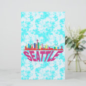 Seattle Briefpapier (Stehend Vorderseite)