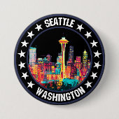Seattle Button (Vorderseite)