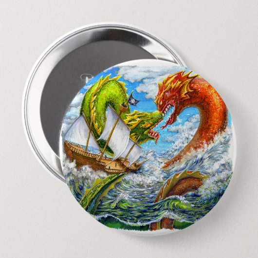 Seattle Button (Vorne & Hinten)