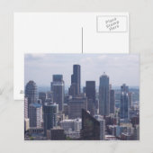 Seattle City Post Card. Postkarte (Vorne/Hinten)