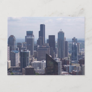 Seattle City Post Card. Postkarte