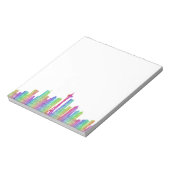 Seattle City Skyline Notizblock (Rotiert)