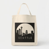 Seattle City Skyline Tragetasche (Vorne)