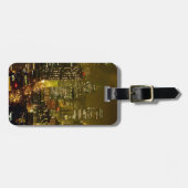 Seattle City View Gepäckanhänger (Vorderseite horizontal)