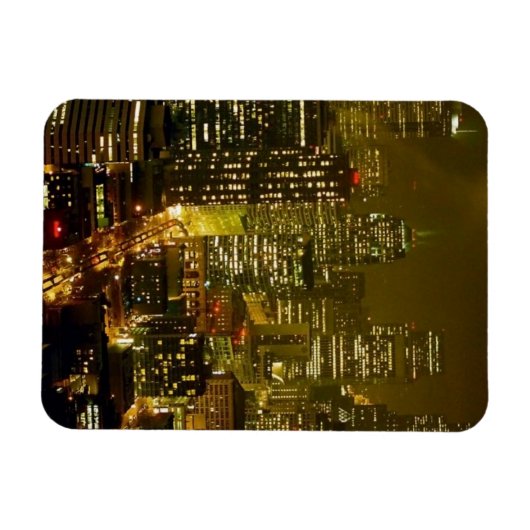 Seattle City View Magnet (Horizontal)