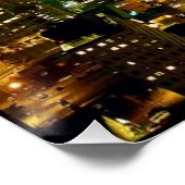 Seattle City View Poster (Ecke)