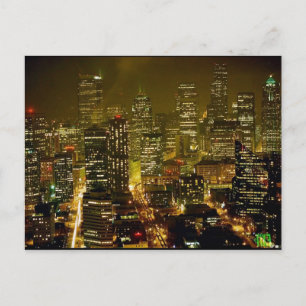 Seattle City View Postkarte