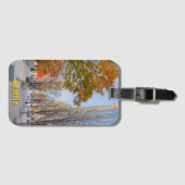 Seattle Cityscape in Autumn Gepäckanhänger (Vorderseite (Horizontal))