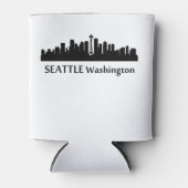 Seattle Cityscape Skyline Dosenkühler (Vorderseite)