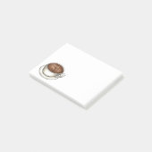 Seattle Coffee Cup Latte Barista Coffee House Shop Post-it Klebezettel (angewinkelt)