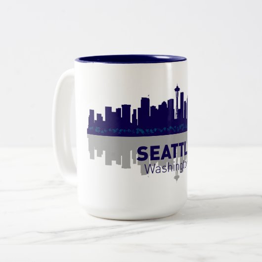 Seattle Coffee Tasse (Vorderseite Links)