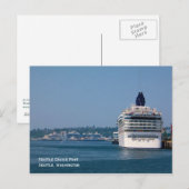 Seattle Cruise Port Postcard Postkarte (Vorne/Hinten)