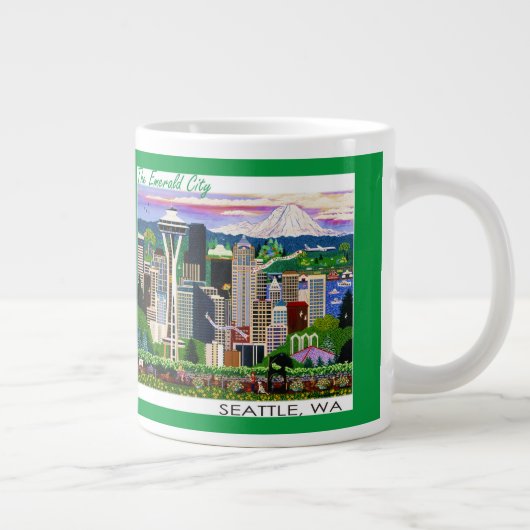 Seattle Cup Jumbo-Tasse (Rechts)