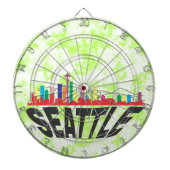 Seattle Dartscheibe (vorne)