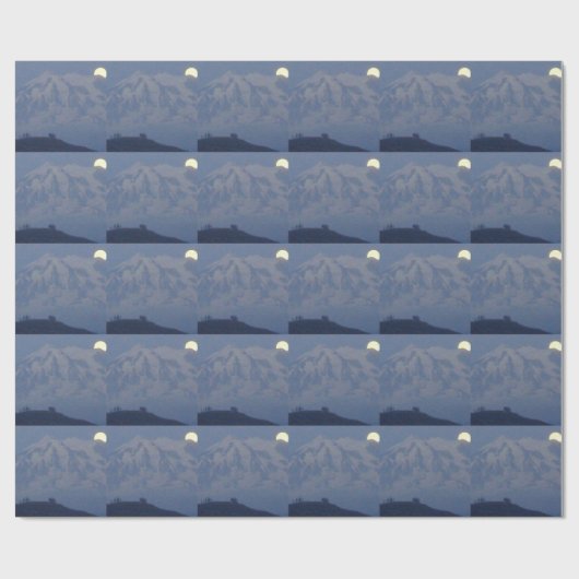 SEATTLE - DER MOUNT RAINIER GESCHENKPAPIER (Flach)