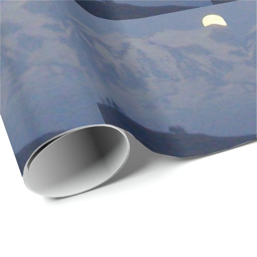 SEATTLE - DER MOUNT RAINIER GESCHENKPAPIER (Rolleneckpunkt)